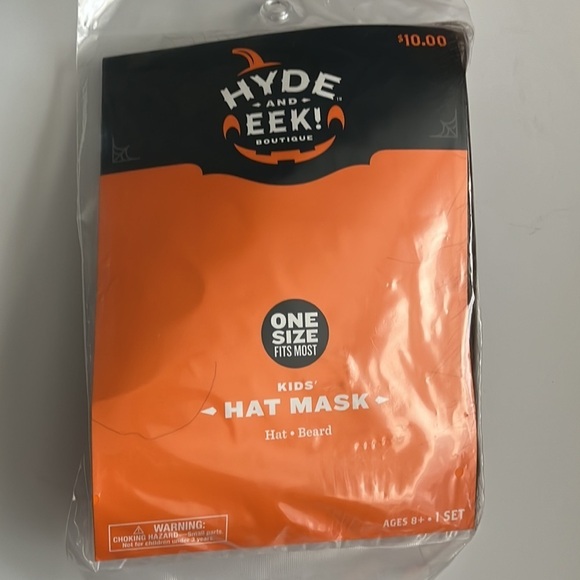 Kids'‎ Hat with Detachable Beard Lumberjack Costume Accessories Hat Mask - Picture 2 of 3